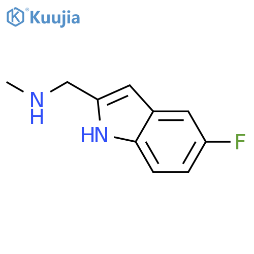 (5-Fluoro-1H-indol-2-yl)methylmethylamine methanesulfonate structure