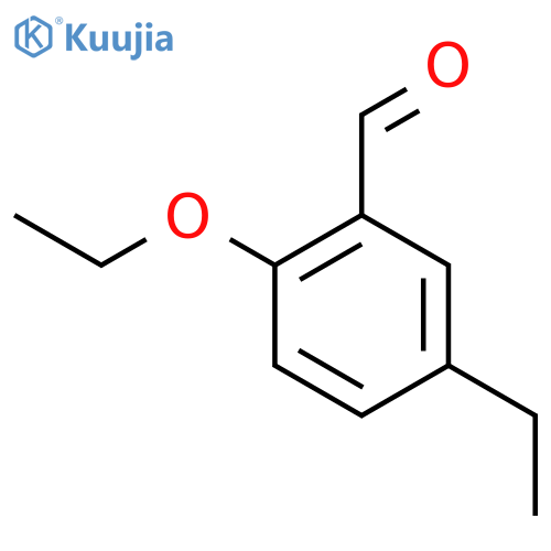 2-Ethoxy-5-ethylbenzaldehyde structure
