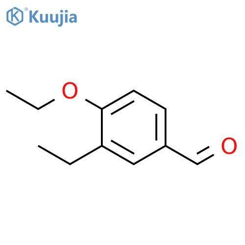4-Ethoxy-3-ethylbenzaldehyde structure
