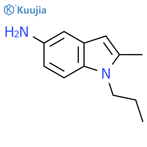 2-Methyl-1-propyl-1H-indol-5-amine structure