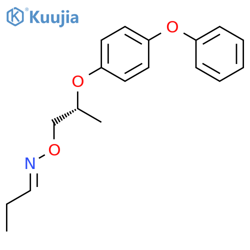 Propanal, O-[2-(4-phenoxyphenoxy)propyl]oxime, (R)- structure