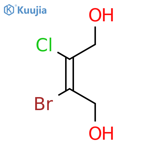 2-Butene-1,4-diol, 2-bromo-3-chloro- structure