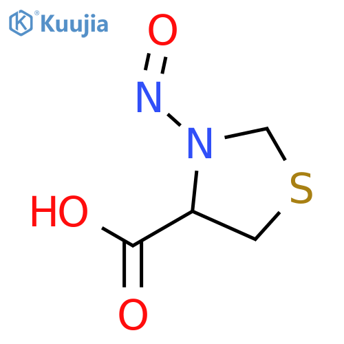 rac N-Nitroso Thiazolidine-4-carboxylic Acid structure