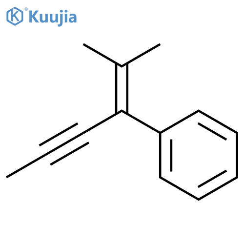 BENZENE, [1-(1-METHYLETHYLIDENE)-2-BUTYNYL]- structure