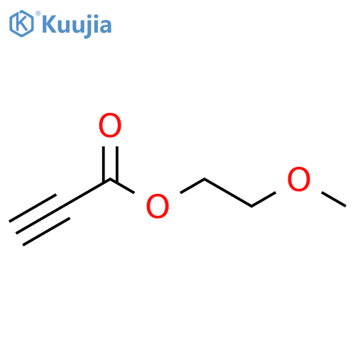 2-Propynoic acid, 2-methoxyethyl ester structure