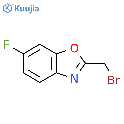 2-(Bromomethyl)-6-fluorobenzo[d]oxazole structure