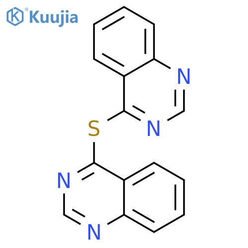 Quinazoline, 4,4'-thiobis- structure