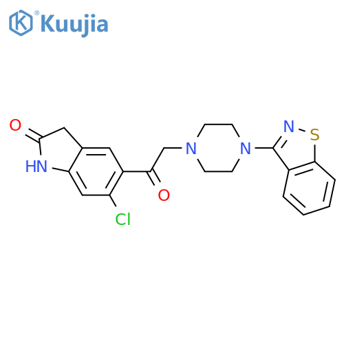 Keto Ziprasidone structure