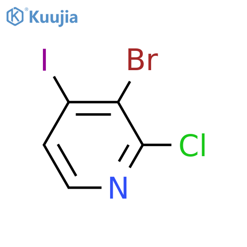 3-Bromo-2-chloro-4-iodopyridine structure