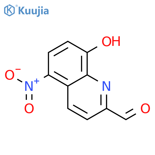 8-Hydroxy-5-nitroquinoline-2-carbaldehyde structure