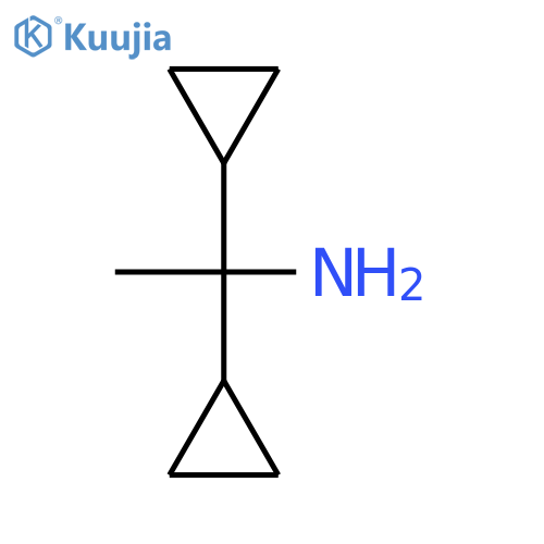 (dicyclopropylmethyl)methylamine structure