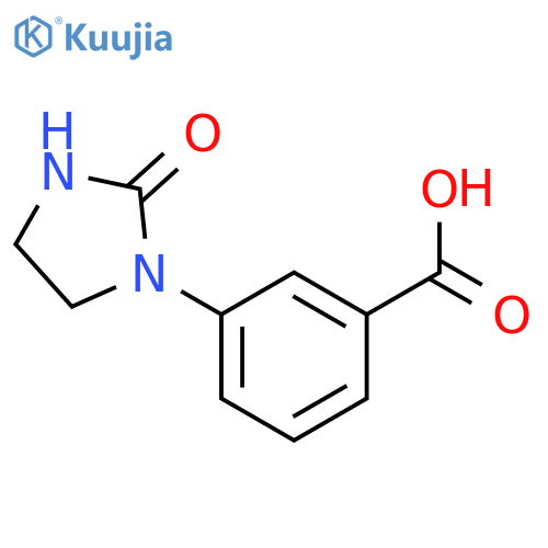 3-(2-Oxoimidazolidin-1-yl)benzoic acid structure