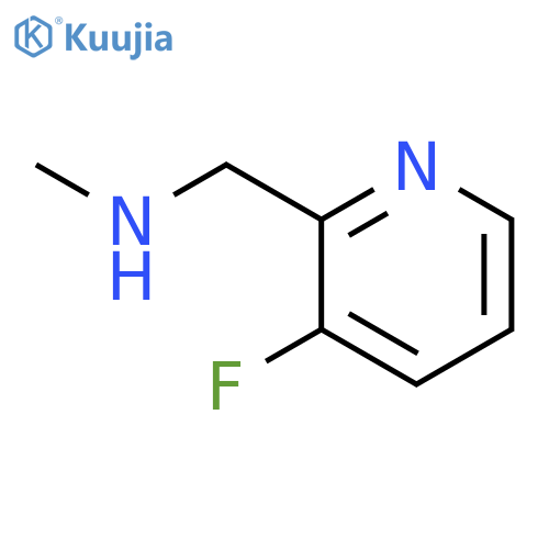 [(3-fluoropyridin-2-yl)methyl](methyl)amine structure