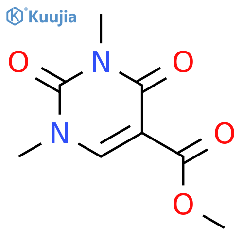 Methyl 1,3-dimethyl-2,4-dioxopyrimidine-5-carboxylate structure