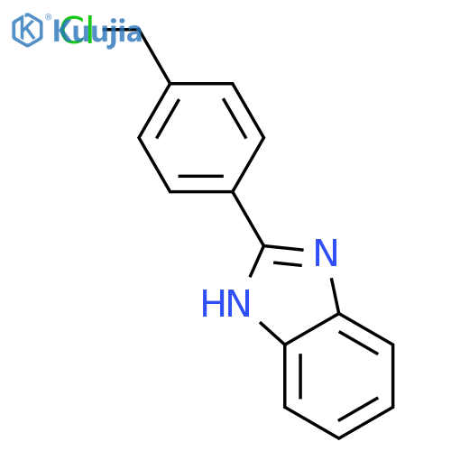 1H-Benzimidazole, 2-[4-(chloromethyl)phenyl]- structure
