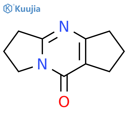 1,2,3,5,6,7-Hexahydro-9H-cyclopenta[d]pyrrolo[1,2-a]pyrimidin-9-one structure