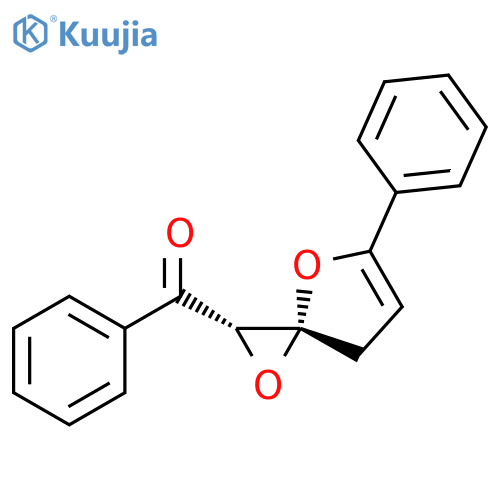 Methanone, phenyl(5-phenyl-1,4-dioxaspiro[2.4]hept-5-en-2-yl)-, cis- (9CI) structure