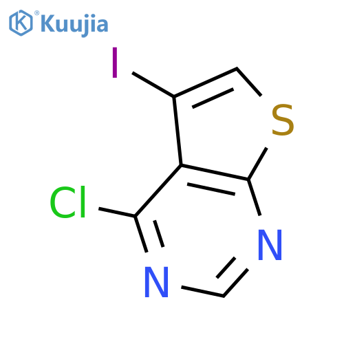 4-Chloro-5-iodothieno[2,3-d]pyrimidine structure