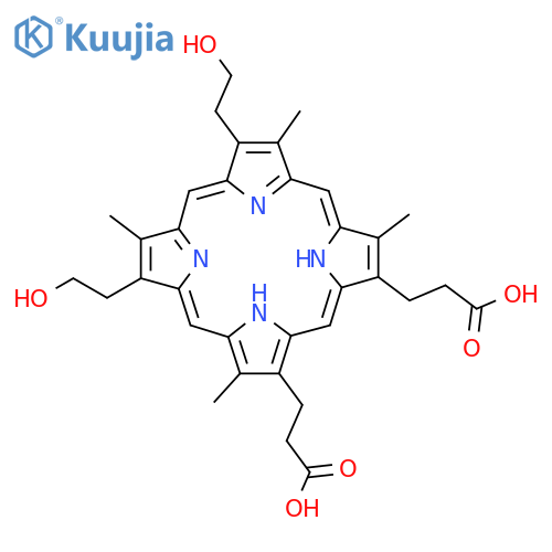 Isohematoporphyrin IX structure