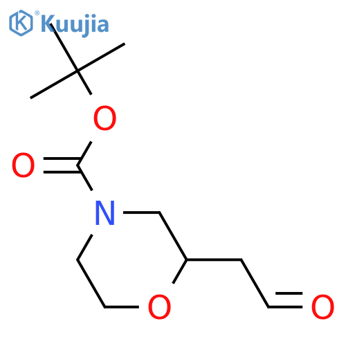N-Boc-2-(2-oxo-ethyl)-morpholine structure