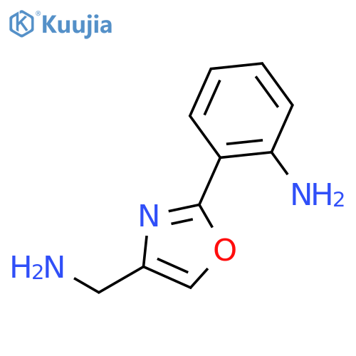 4-Oxazolemethanamine,2-(2-aminophenyl)- structure