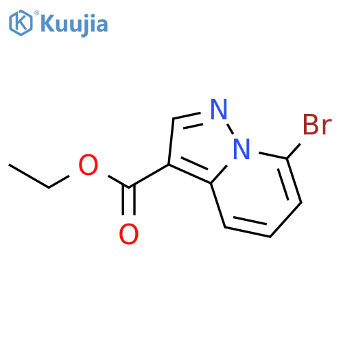 Ethyl 7-bromopyrazolo[1,5-a]pyridine-3-carboxylate structure