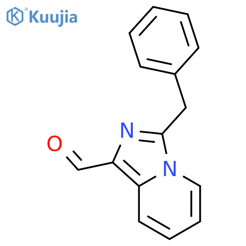 3-benzylimidazo[1,5-a]pyridine-1-carbaldehyde structure