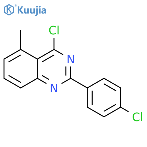 Quinazoline,4-chloro-2-(4-chlorophenyl)-5-methyl- structure