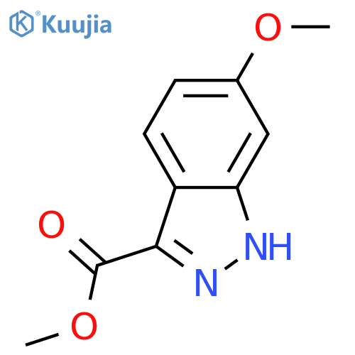 Methyl 6-methoxy-1H-indazole-3-carboxylate structure
