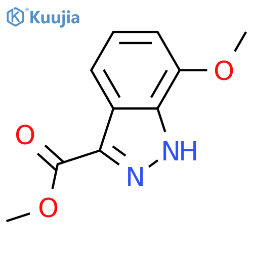 Methyl 7-methoxy-1H-indazole-3-carboxylate structure