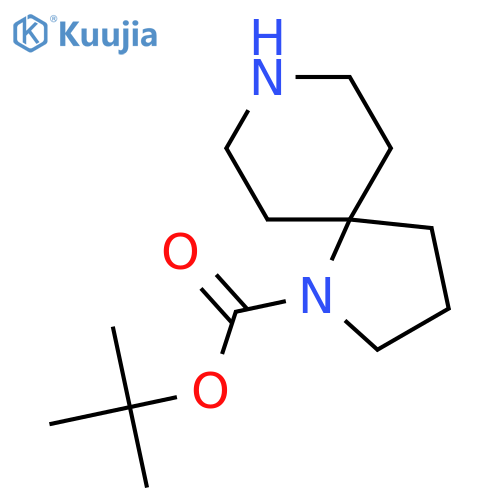 tert-butyl 1,8-diazaspiro[4.5]decane-1-carboxylate structure