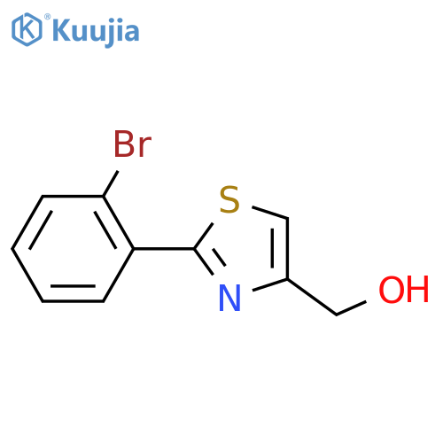 (2-(2-Bromophenyl)thiazol-4-yl)methanol structure