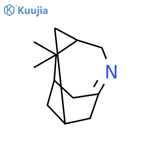 4-AZATRICYCLO[4.3.1.13,8]UNDEC-3-ENE, 7,7-DIMETHYL- structure