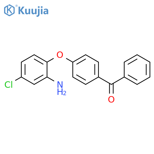 Methanone, [4-(2-amino-4-chlorophenoxy)phenyl]phenyl- structure