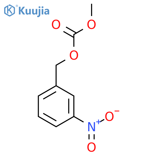 Carbonic acid, methyl (3-nitrophenyl)methyl ester structure