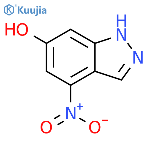 6-Hydroxy-4-nitroindazole structure