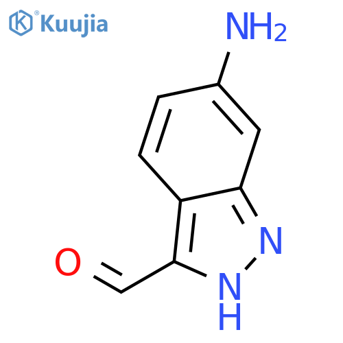 6-amino-2h-indazole-3-carbaldehyde structure