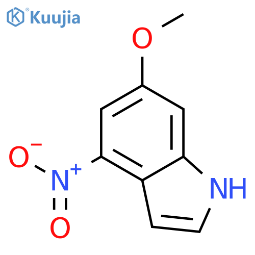 6-Methoxy-4-nitro-1H-indole structure
