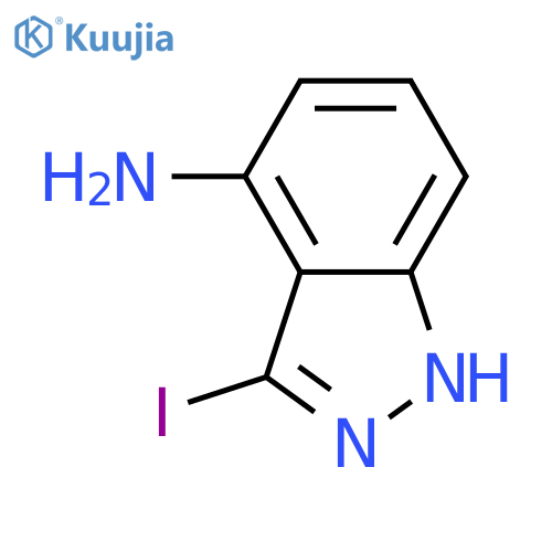 3-Iodo-1H-indazol-4-amine structure