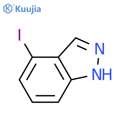 4-Iodo-1H-indazole structure