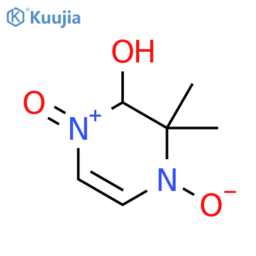2-Pyrazinol,2,3-dihydro-3,3-dimethyl-, 1,4-dioxide structure