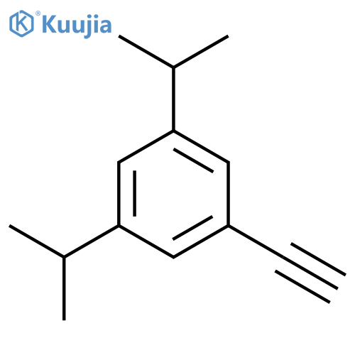 BENZENE, 1-ETHYNYL-3,5-BIS(1-METHYLETHYL)- structure