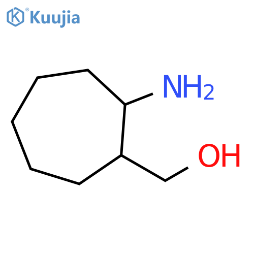 (2-aminocycloheptyl)methanol structure