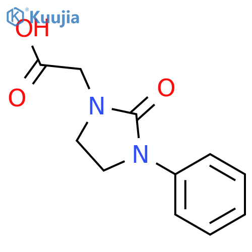 2-(2-oxo-3-phenyliMidazolidin-1-yl)acetic acid structure