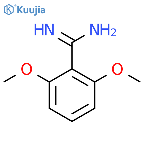 2,6-dimethoxybenzene-1-carboximidamide structure
