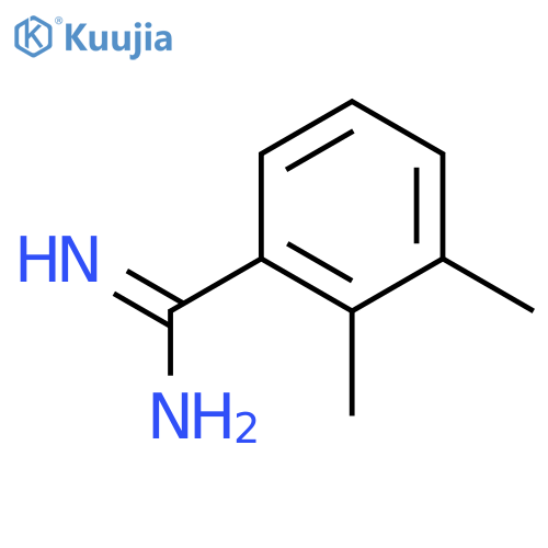 2,3-dimethylbenzene-1-carboximidamide structure