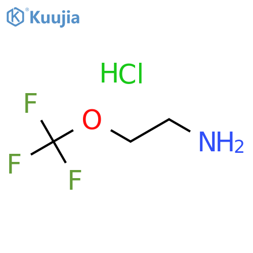 2-(trifluoromethoxy)ethan-1-amine hydrochloride structure