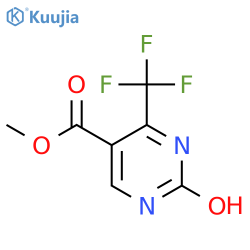 Methyl 2-hydroxy-4-(trifluoromethyl)pyrimidine-5-carboxylate structure