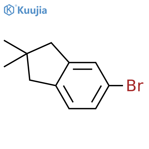 1H-Indene, 5-bromo-2,3-dihydro-2,2-dimethyl- structure