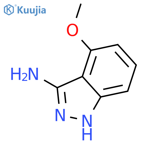 4-methoxy-1H-indazol-3-amine structure